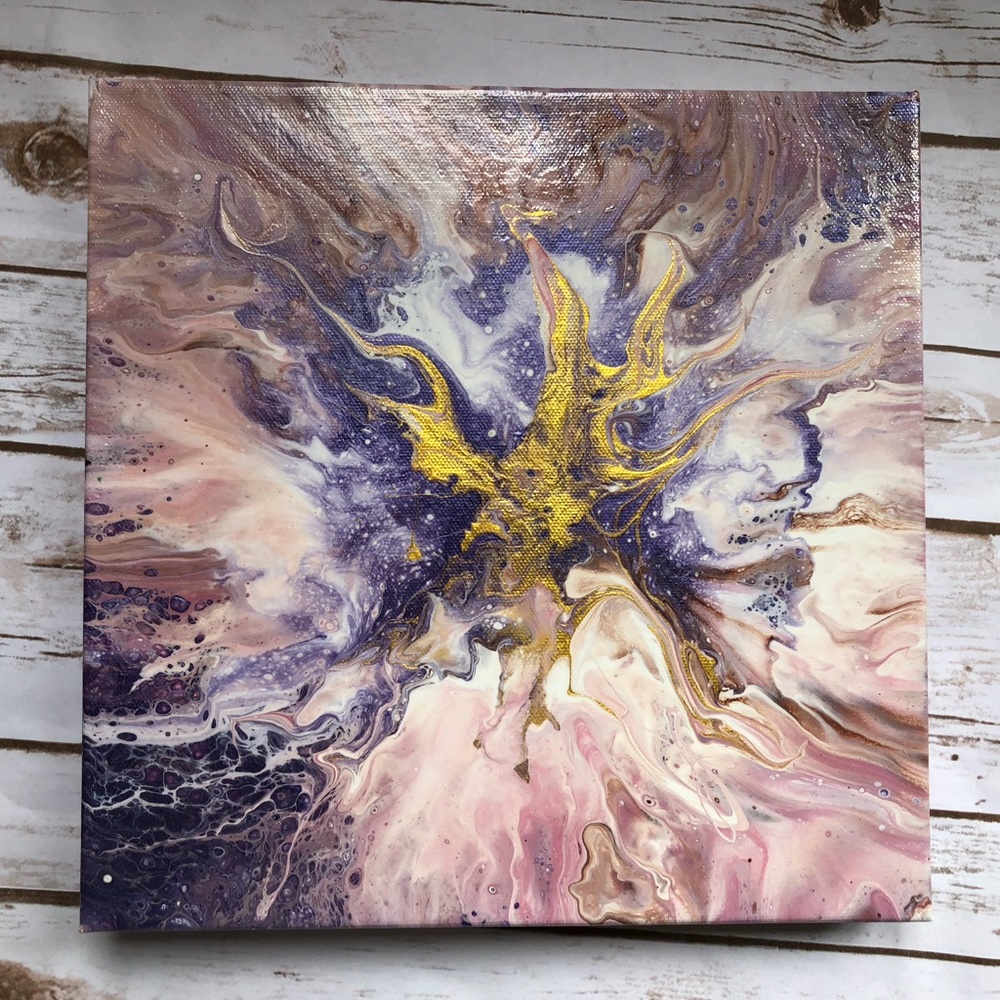 Acrylic Pour Painting 🖼️